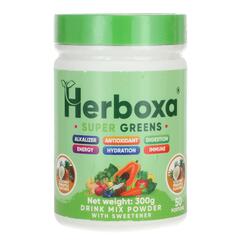 Herboxa SUPER GREENS Kokos & ananás, 300 g