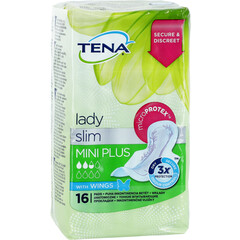 Tena Lady Mini Plus Wings, 16 ks