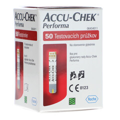 Testovacie prúžky Accu-Chek Performa, 50 ks