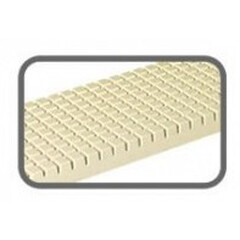 Vaflový zdravotný matrac s jednotnou nosnosťou W3000