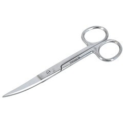 Nožnice na kožu jemné rovné/ zahnuté, 9cm