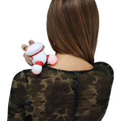 Masážny prístroj BEURER MG 16 trojnožka, červený