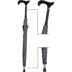 Palica s dáždnikom