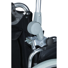 Dáždnik k vozíku, sivý