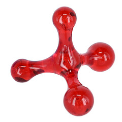 Masážna hlavica, červená