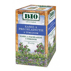 HERBEX BIO Kašeľ a prechladnutie s tymiánom 20 x 1,2g