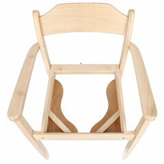 Drevené WC kreslo Astra