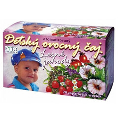 Detský ovocný čaj – lesné jahody