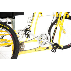 Špeciálny rehabilitačný bicykel pre dvoch