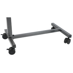 Lôžkový stolík k posteli bielosivý