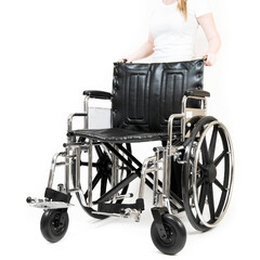Mechanický invalidný vozík - nosnosť 230 kg