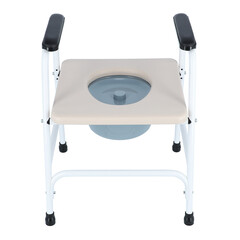 Kovové toaletné kreslo