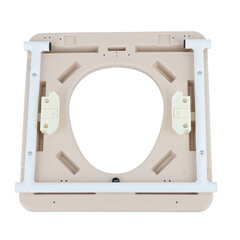 Kovové toaletné kreslo