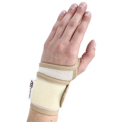 Bandáž zápästia s úchytkou na palec