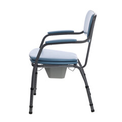 Toaletná stolička so širším sedom