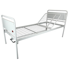 Polohovacia posteľ mechanická - dvojdielna
