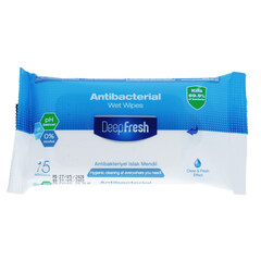 Antibakteriálne utierky, 15 ks