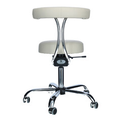 Ergonomická stolička do ambulancie, čierna