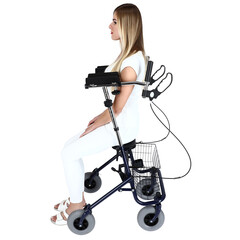 Štvorkolka s predĺženými lakťovými opierkami