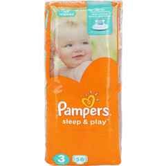 Pampers Sleep & Play 3 Midi (5 – 9 kg)