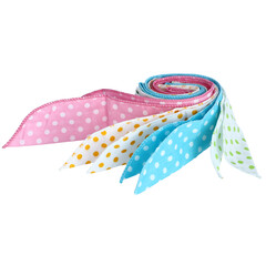 Chladiaca šatka s bodkovaným vzorom