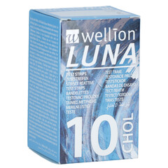 Wellion LUNA CHOL na meranie cholesterolu, 10 ks