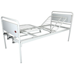 Polohovacia posteľ mechanická - štvordielna