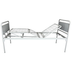 Polohovacia posteľ mechanická - štvordielna