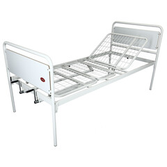 Polohovacia posteľ mechanická - štvordielna