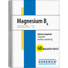 GENERICA Magnesium B6 60 tabliet
