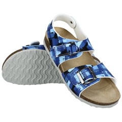 Detská ortopedická obuv  - typ 97 modrá