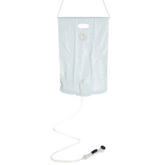 Gumené umývadlo na vlasy s prenosnou sprchou