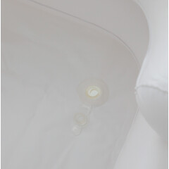 Gumené umývadlo na vlasy s prenosnou sprchou