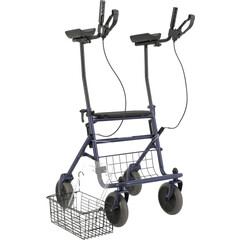 Pojazdné chodítko s predĺženými lakťovými opierkami