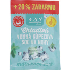 Vonná kúpeľová soľ na nohy chladivá