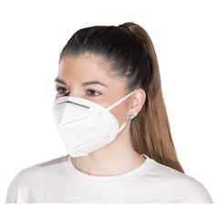 Respirátor FFP2, chráňte seba aj okolie, bez výdychového ventilu