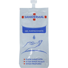 Vreckový antibakteriálny gél do kabelky Sanidermal, 30 ml