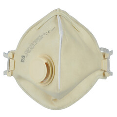 Respirátor FFP3 s filtrom, béžový