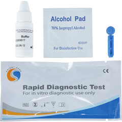 VÝPREDAJ Rýchlotest na PROTILÁTKY po očkovaní a prekonaní COVID-19, 25 ks balenie