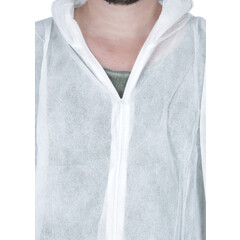 Jednorázový ochranný odev s kapucňou