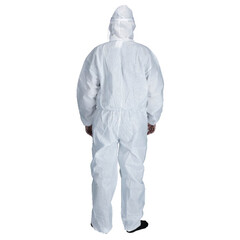 Jednorazový ochranný oblek s kapucňou