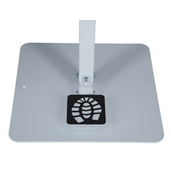 Stojan biely na dezinfekciu rúk s dezinfekčným gélom Me Too, 500 ml