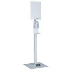 Stojan biely na dezinfekciu rúk s dezinfekčným gélom Me Too, 500 ml