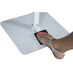 Stojan biely na dezinfekciu rúk s dezinfekčným gélom Me Too, 500 ml