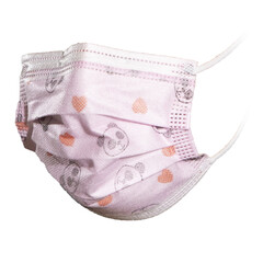 Detské rúško na tvár s gumičkou, 10 ks