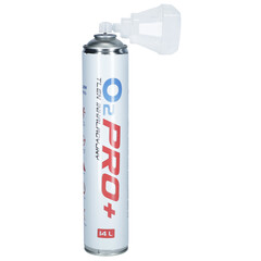 Prenosná kyslíková fľaša s kyslíkovou maskou O2 OxyPro+, 14 l