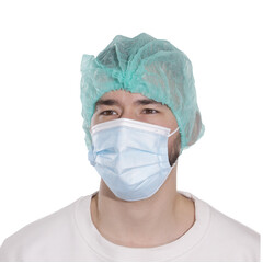 Ochranná chirurgická čiapka, 50 ks