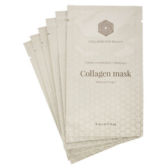 Kolagénová bielkovinová maska Collagen For Beauty, 5 ml + 5 ml zdarma