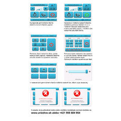 Germicídny žiarič UNIZDRAV s displejom uzavretý mobilný