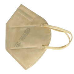 Respirátor FFP2 bez výdychového ventilu, béžový
